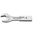 Facom Open End Insert Spanner Bit 12 x 7 mm Insert Size, 16 mm Wrench Size, Chrome Finish 20.16