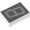 Kingbright 1-Digit 7 Segment LED Display Red Anode 25.4 mm Character Height SA10-21EWA
