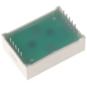Kingbright 1-Digit 7 Segment LED Display Red Anode 25.4 mm Character Height SA10-21EWA