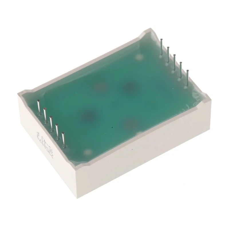 Kingbright 1-Digit 7 Segment LED Display Red Anode 25.4 mm Character Height SA10-21EWA