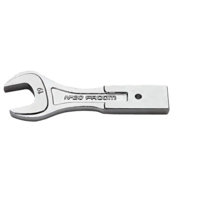 Facom Open End Spanner Insert 12 x 7 mm, Size 18 mm, Chrome Finish 20.18