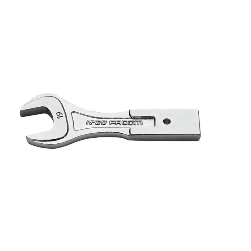 Facom Open End Spanner Insert 12 x 7 mm, Size 18 mm, Chrome Finish 20.18