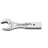 Facom Open Ended Insert Spanner Insert 12 x 7 mm, 24 mm Size, Chrome Finish 20.24