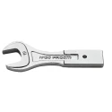 Facom Open Ended Insert Spanner 12 x 7 mm, 27 mm Size, Chrome Finish 20.27