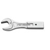 Facom Open End Insert Spanner, Insert Size 12 x 7 mm, 21 mm Chrome Finish 20.21