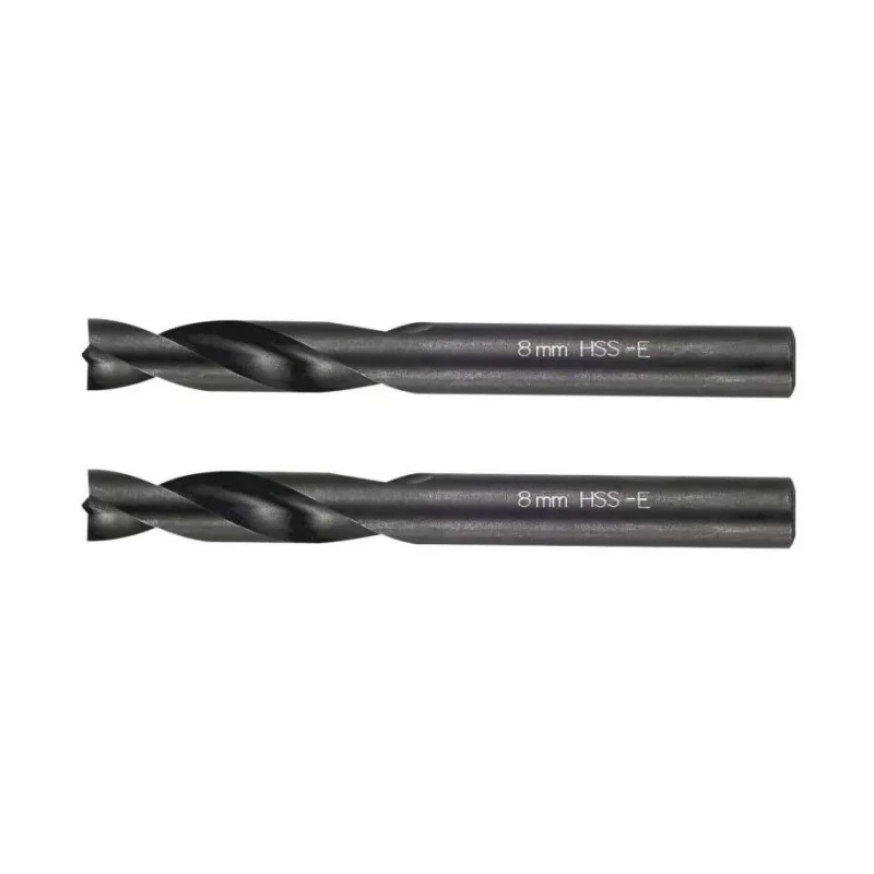 Facom 2-Piece Twist Drill Bit Set, 10 mm Max Size, HSS Steel, 88 mm Length 225.10J2