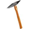 Facom Welders Chipping Hammer Steel Head with Hickory Wood Handle, 270mm Length, 340g Weight 213H.30