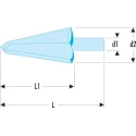 Facom HSS Drill Bit, 3 mm x 14 mm, 59 mm Length, Maximum Drilling Thickness 4 mm 229A.1