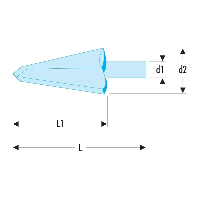 Facom HSS Drill Bit, 3 mm x 14 mm, 59 mm Length, Maximum Drilling Thickness 4 mm 229A.1