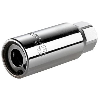 Facom Open End Roller Type Stud Driver 1/2 in Insert 65 mm Chrome Finish 287B.7