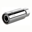 Facom Open End Roller Type Stud Driver 75 mm Chrome Finish 1/2 in Insert 287B.9