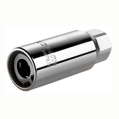 Facom Open End Roller Type Stud Driver 75 mm Chrome Finish 1/2 in Insert 287B.9