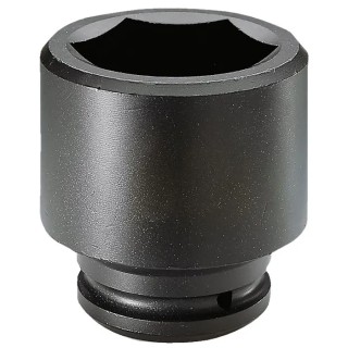 Facom 80 mm 38.1 mm Drive Standard Impact Socket with Manganese Phosphate Finish NG.80A