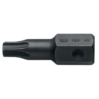 Facom Screwdriver Bit T60, 12.7 mm Hex Drive, 50 mm Overall Length NEX.60A