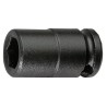 Facom 14 mm 3/8 in Drive 6 Point Metric Impact Socket, 30mm Length NJ.14A