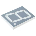 Kingbright 1 Digit 7 Segment LED Display Green Anode 31mcd Right Side 101mm SA40-19SGWA