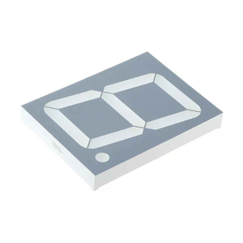 Kingbright 1 Digit 7 Segment LED Display Green Anode 31mcd Right Side 101mm SA40-19SGWA