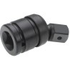 Facom 44 mm 3/4 in Drive Impact Socket, Steel Material, Phosphate Finish, 90mm Length NK.240A