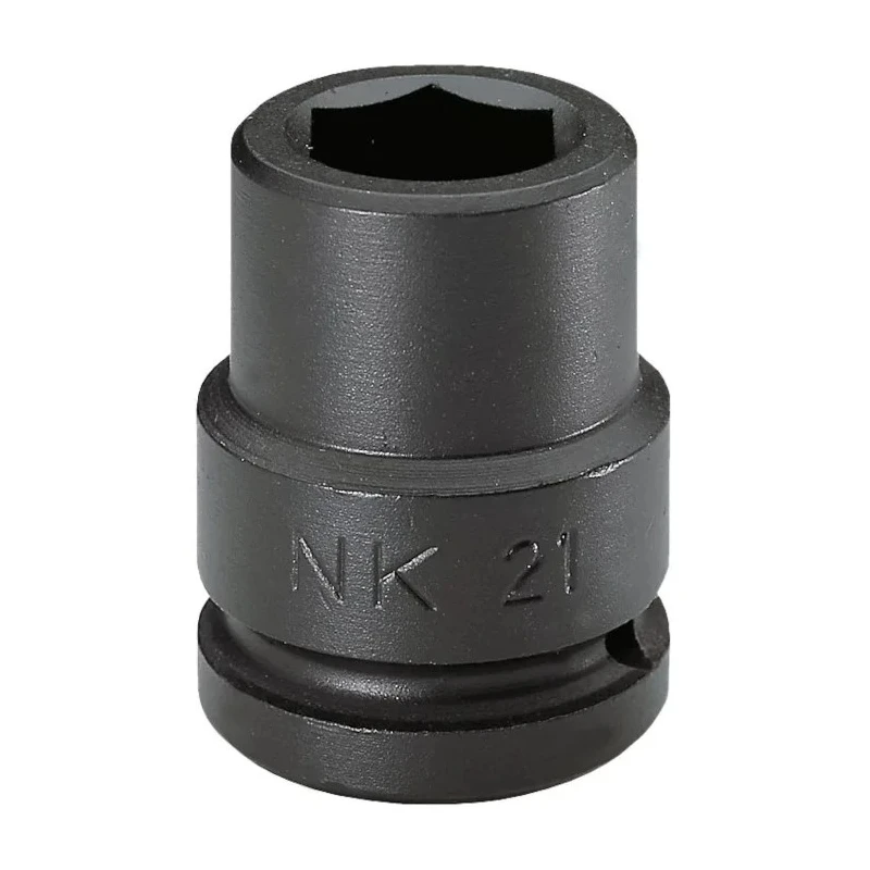Facom 7/8 in 3/4 in Drive 6 Point Impact Socket, Chrome Molybdenum Steel, Manganese Phosphate Finish, 50mm Length NK.7/8A