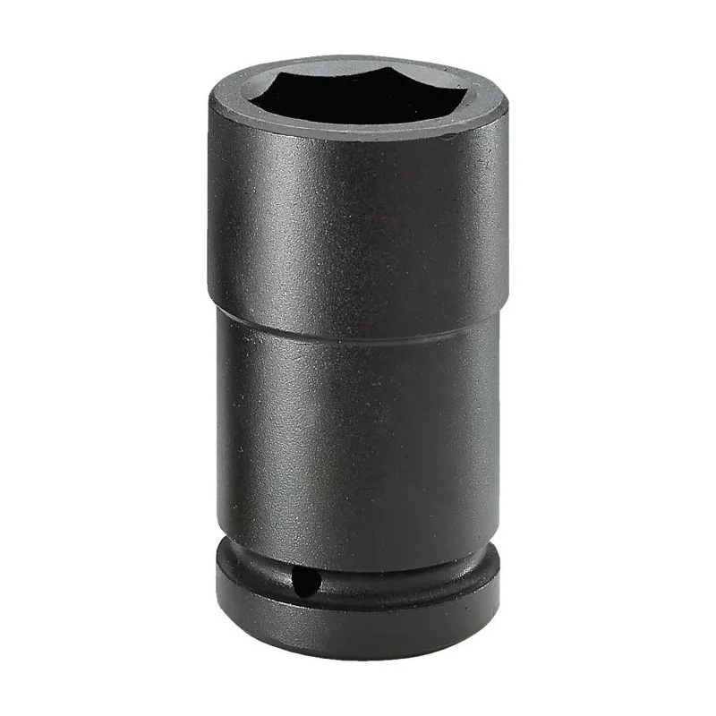 Facom 30 mm 1 in Drive 6 Point Metric Impact Socket, Chrome Molybdenum Steel, Manganese Phosphate Finish, 100mm NM.30LA
