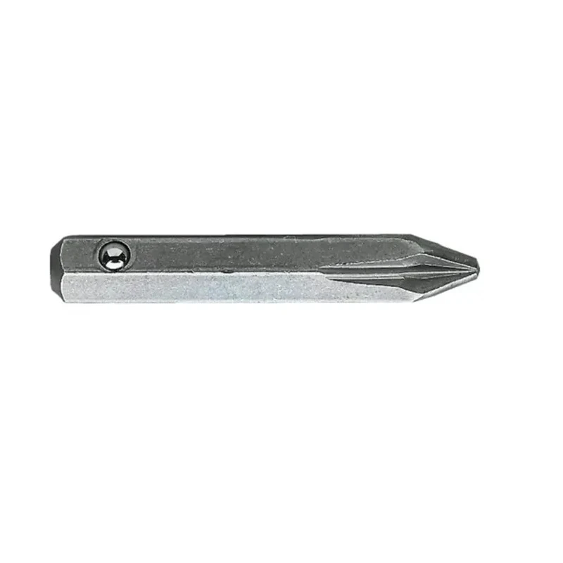 Facom Screwdriver Bit 4 mm Drive Size Pozidriv Drive PZ00 Tip, 28 mm Overall Length 