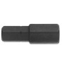 Facom Hex Screwdriver Bit with 12.7 mm Hex Drive and 4 mm Tip Size, 50 mm Overall Length ENH.304