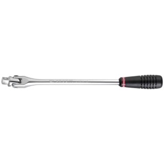 Facom 3/8 in Square Flexible Extension Bar Socket Handle Chrome Steel 260mm J.140A