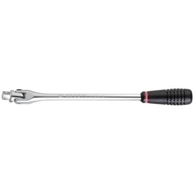 Facom 3/8 in Square Flexible Extension Bar Socket Handle Chrome Steel 260mm J.140A
