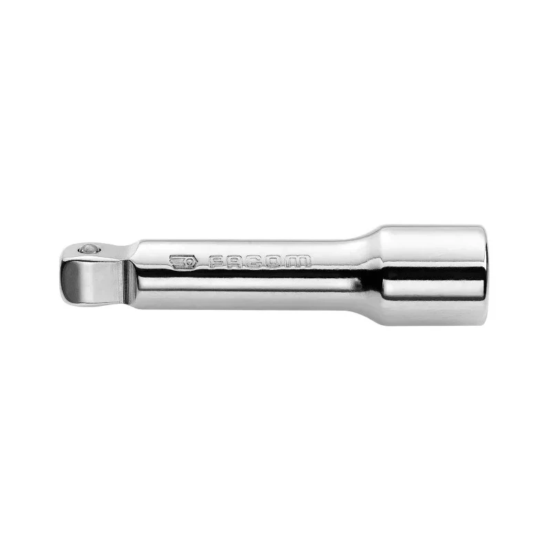 Facom 3/8 in Square Drive Extension Bar 75mm Bright Chrome Steel J.209S