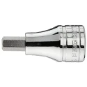 Facom 3/8 in Drive 5 mm Bit Square Socket Chrome Vanadium Steel, Bright Chrome with Phosphate Finish JT.5