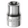 Facom 3/8 in Drive E10 Torx Square Socket, 10mm Size, 26mm Overall Length JTX.10