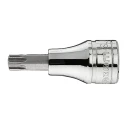 Facom 3/8 in Drive 3.84 mm Torx Square Socket with T20 Torx Tip, 46mm Overall Length JX.20