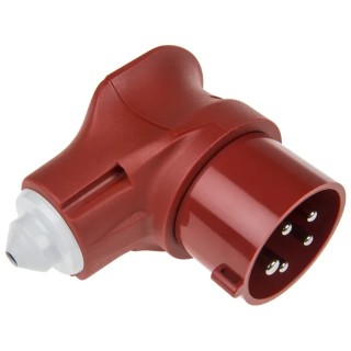 MENNEKES Vario TOP IP44 Red Cable Mount 3P+N+PE Straight Industrial Power Connector 16A 400V IP44 