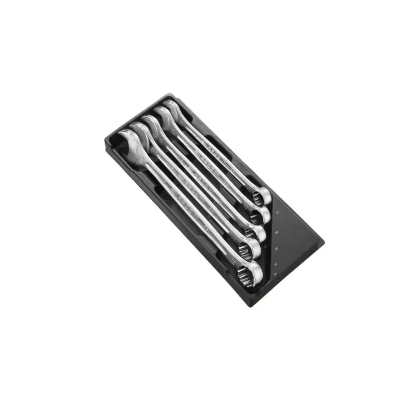 Facom 5-Piece Ratchet Spanner Set, Sizes 27 mm, 29 mm, 30 mm, 32 mm, 34 mm MOD.440-2XL