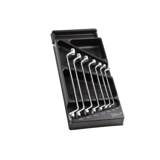 Facom 3-Piece Ring Spanner Set 6 x 7 to 18 x 19 mm MOD.55-1