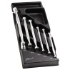 Facom Socket Wrench with Hinged Handle Chrome Vanadium Steel Satin Chrome 175mm MOD.66A-1