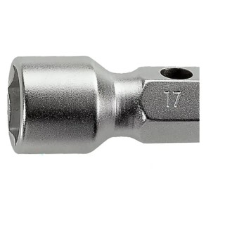 Facom Metric Forged Double Hexagon Socket Wrench 14 x 15 mm Tip Size, 150 mm Overall Length 97.14X15