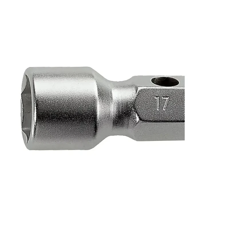 Facom Metric Forged Double Hexagon Socket Wrench 16 x 17 mm Tip, 160 mm Overall Length 97.16X17