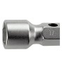 Facom Hexagon Socket Wrench, 18 x 19 mm Tip Size, 170mm Overall Length 97.18X19
