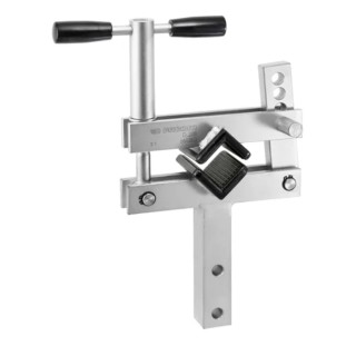 Facom Bench Vice Zinc Finish, Jaw Width 190 mm, Jaw Depth 65 mm, Length 410 mm, Weight 3.5 kg D.22B