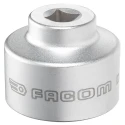 Facom Chrome Vanadium Steel 3/8 in Drive 32 mm 6 Point Square Socket D.163-32