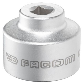 Facom Chrome Vanadium Steel 3/8 in Drive 32 mm 6 Point Square Socket D.163-32