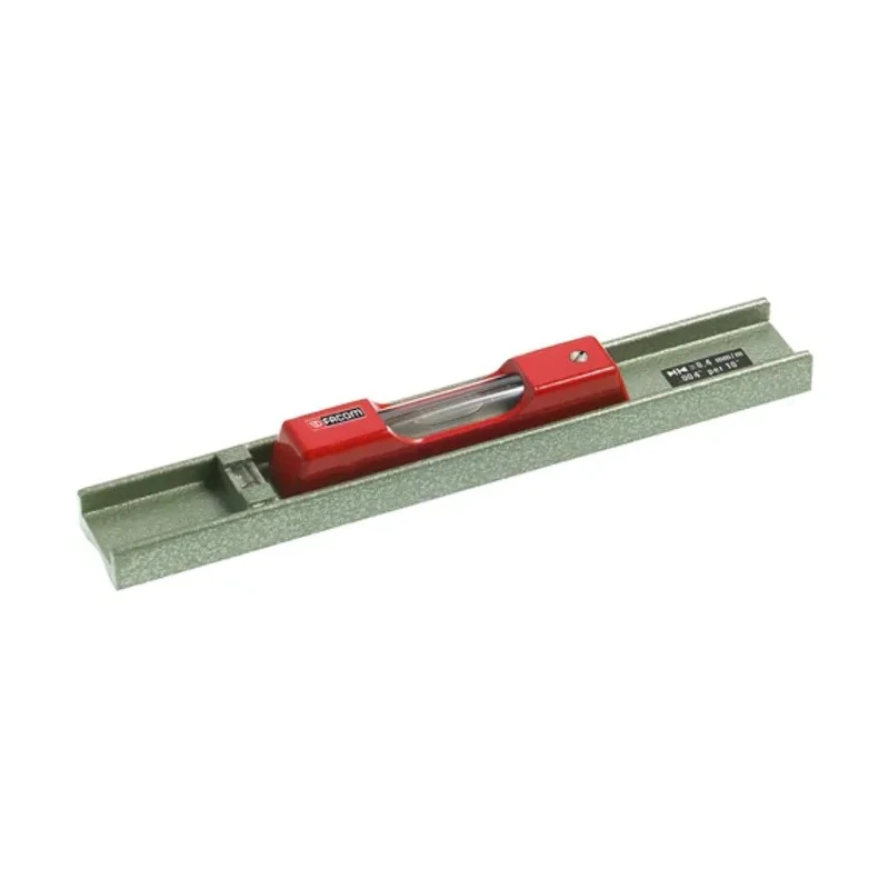 Facom 200 mm Spirit Level Dressed Steel Frame with Adjustable and Protected Longitudinal Vial DELA.3151.01