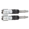 Facom Screwdriver Bit Set, 1/4 in Drive Size, Square Drive Type, XZN M8 and M10 Sizes, 330 mm Overall Length DM.APR-4