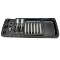 Facom 3-Piece 1/4 in Bit Hexagon Socket Set Drive Size 1/4 in Chrome Vanadium Steel DM.APR-5