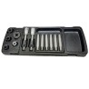 Facom 3-Piece 1/4 in Bit Hexagon Socket Set Drive Size 1/4 in Chrome Vanadium Steel DM.APR-5