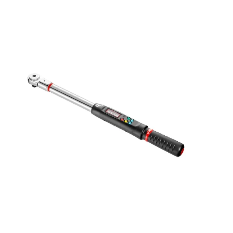 Facom Digital Torque Wrench, 10 To 200 Nm Torque Range, 1/2 in Square Drive, Satin Chrome Finish, Chrome Vanadium E.316A200S