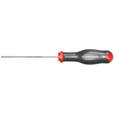 Facom Hexagon Nut Driver, 10 mm Tip, 125 mm Blade, 250 mm Overall Length 74AT.10