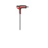 Facom T Metric Hex Key, Hex Size 3 mm, Long and Short Arm, Phosphate Finish, Silicon Steel 84TZSA.3