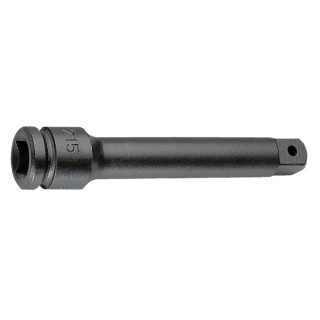 Facom 12.7 mm Square Drive Phosphate Finish Steel Extension Bar 250mm Overall NS.219A